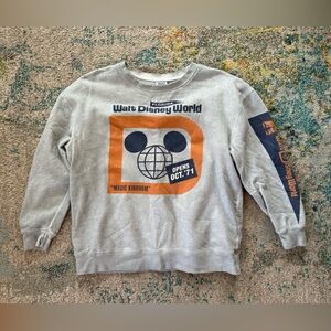 Walt Disney World 50th Anniversary Vault Collection Opens Oct 1971 Sweatshirt XS